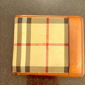 Men’s Burberry Bi-Fold Wallet